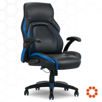 Dormeo תצפית OCTAspring, OCTAvent טכנולוגיה עור בונדד המשחקים הכיסא, כחול