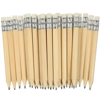 35 יח ' מיני קצרה כלי ציור גולף עפרונות ילד מצייר ילדים שרטוט מחקים קצרים כתיבה ללא חידוד ציוד לבית הספר