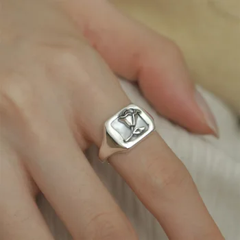 בוהו וינטג ' רוז פרח טבעות נשים טבעת גברים האצבע טבעות 2023 נקבה בוהמי תכשיטים מתנות