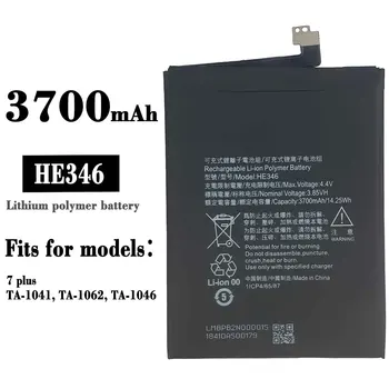 HE346 Orginal באיכות גבוהה החלפת סוללה לנוקיה 7 בתוספת TA1062 TA1041 TA1046 HE346 מובנה טלפון נייד 3700mAh Bateria
