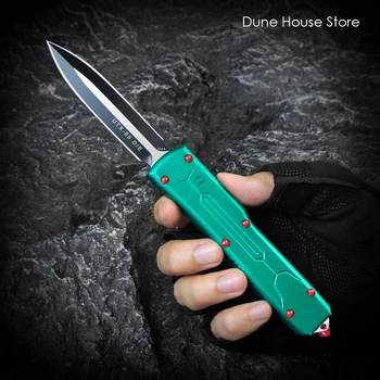 UTX צייד ראשים Serives סכין מיקרו אולטרה מר פוטרמן טק סכין UT בגודל מלא D/E להב EDC הגנה עצמית טקטי Pocketknives A6