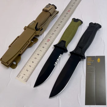 Gb 1500 קבוע להב הסכין הכשרה צבאית באיכות גבוהה חיצוני קמפינג ציד הישרדות טקטי כיס EDC כלי סכינים