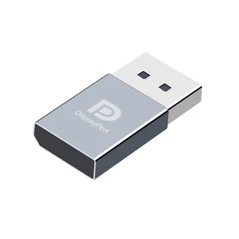 4K Displayport Dummy Plug DP וירטואלי מתאם תצוגה EDID ללא רוח אמולטור גרפיקה כרטיס מסך רמאי