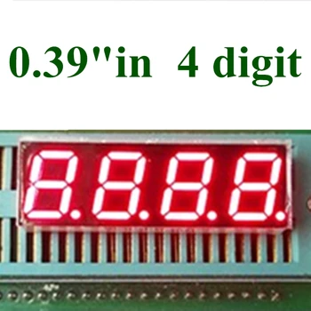 20PCS 4bit 4 וולגרית קתודה חיובי דיגיטלי צינור 0.39