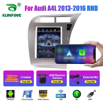 9.7 אינץ ' טסלה סגנון 2 Din אנדרואיד רדיו במכונית עבור אאודי A4L 2013-2016 RHD סטריאו מולטימדיה לרכב וידיאו נגן DVD ניווט GPS