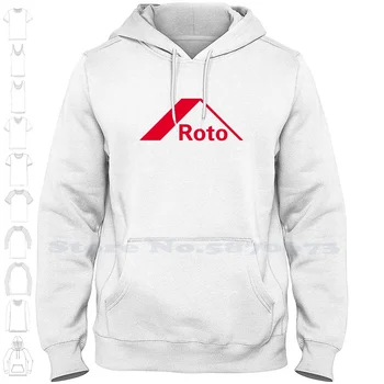 Roto לוגו בגדים מזדמנים החולצה מודפס לוגו גרפי הקפוצ ' ון.