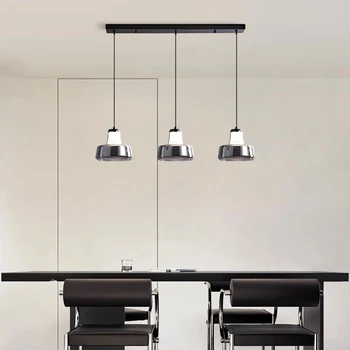 נורדי עיצוב הבית חדר האוכל תליון מנורה אורות תאורה פנימית מנורת תקרה תלויה אור נברשת מנורות לסלון