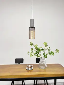 מנורות AestheHome עיצוב תעשייתי הרוח מלט נברשת יצירתי אישיות BarCafe מסעדה בר ליד המיטה בחדר אורות תליון