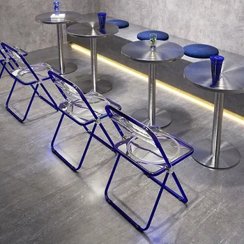 אקריליק סלון כסאות טרקלינים שקוף להירגע המעצב המודרני סלון כסאות מבוגרים Cadeira גיימר רהיטים MQ50KT