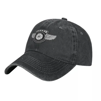 התג של אופנוע עם כנפיים כובע בייסבול כובע מצחיה כובע קאובוי ביבופ כובעים גברים ונשים כובעים