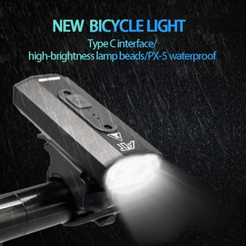 בהירות גבוהה נטענת מנורת קל לטעון Led עמיד אור אופניים בטוחה על אופניים קל להתקנה ניראות משופרת