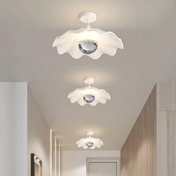 משק בית אור תקרת LED בשלושה צבעים מנורה בסגנון מודרני מנורת תקרה בחדר השינה למסדרון המעבר משטח ההתקנה מרפסת המנורה