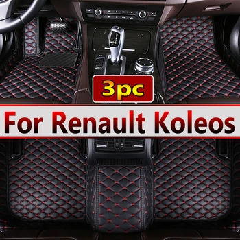 המכונית מחצלות עבור רנו Koleos 2017 2018 2019 מותאם אישית אוטומטי הרגל ריפוד הרכב שטיחים לכסות את הפנים אביזרים