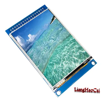 מפעל מכירת משלוח חינם! 2.8 אינץ ' TFT LCD מגע צבע מסך מודול ILI9341 נוהג לפשעים חמורים תואם אטומית 34P LCD ממשק