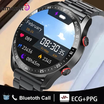 2023 חדש Amazfit Smartwatch לגברים א. ק. ג+PPG עמיד למים הודעת תזכורת שעונים עבור Huawei Xiaomi אפל שעון חכם על נשים.