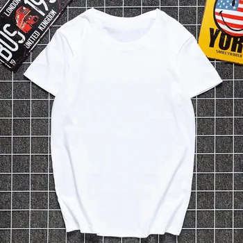B2409 הקיץ גבר חולצת טי לבנה חולצות אופנתי חולצות Harajuku לבן נוח מזדמן חולצת טריקו חולצות בגדי גברים קצר.