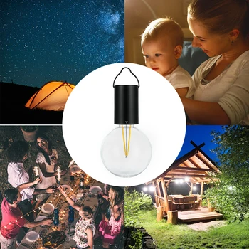 קמפינג עמיד למים אור חזק תאימות LED פנס מנורת סביב האוהל חלב בועה מנורה נייד יציב ABS עבור קמפינג כלי