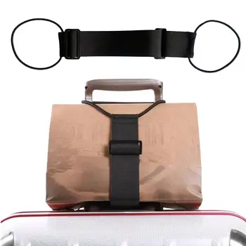 1Pcs אלסטי מתכוונן מטען רצועה רצועת המוביל מטען בנג ' י מטען חגורות המזוודה חגורת ביטחון נסיעות המשך רצועות