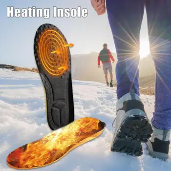 שלט רחוק USB מחוממת נעל מדרסים חשמלית נטענת הרגליים חם בחורף חיצונית חימום מדרסי הרגל התחממות נעליים Pad