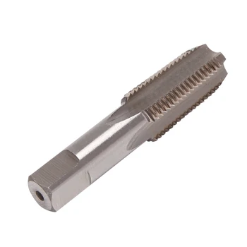 1Pc 1/4 אינץ ' - 18 Npt פלדה במהירות גבוהה להתחדד צינור הקש על בורג מתכת כלי חיתוך חוט השחלה כלים ביד