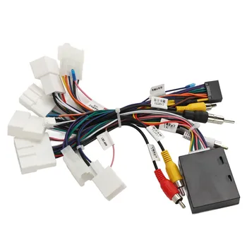 סטריאו לרכב רדיו החיווט עם USB CANBUS מפענח מתאם עבור קאמרי קורולה 4Runner מגבר SWC