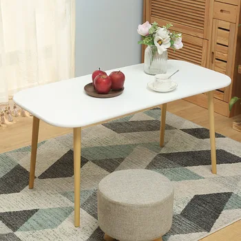 פשוט עץ מודרני שולחן קפה קטן משק הבית סלון, חדר שינה קטן, שולחן ספה שולחן קפה מרובע