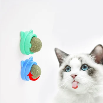 מצחיק מחמד חתולים צעצוע ביצים נפית החתולים מתייחס כדורי אנרגיה חתול מלקק מתייחס צעצוע ביצים ספקי חתול חתול צעצועים ציוד לחיות מחמד