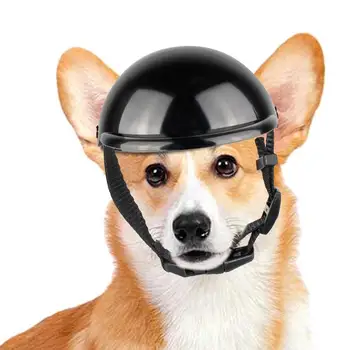 בטיחות כובע כלב הוא כלב, קשה כובע בינוני הכלב כובע עם חורים & מתכוונן רצועות לחתולים קטנים ובינוניים הכלב