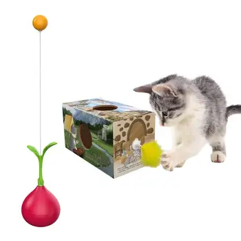 פרא היונים חתול צעצוע בהיר צבע היונים אינטראקטיבי טיזר מקל לנענע העשרה חתול צעצועים לעיכול אביזרים לחיות מחמד