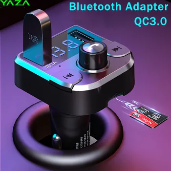 YAZADA Bluetooth רדיו במכונית מתאם FM Dual USB מטען דיבורית Bluetooth לרכב אביזרים תמיכה אוטומטית Accsesories